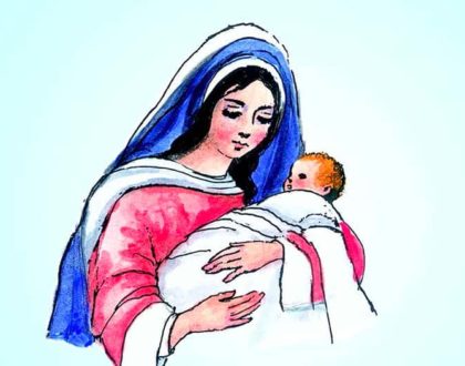 1 de enero | Santa María, Madre de Dios. (Blanco).